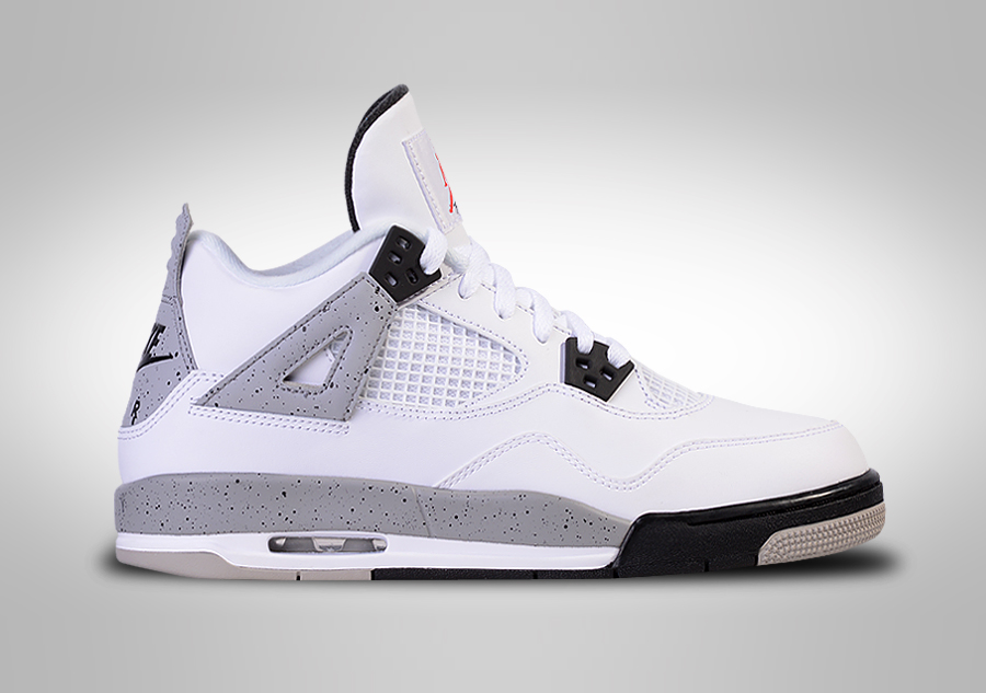 NIKE AIR JORDAN 4 RETRO OG 'WHITE CEMENT' BG (SMALLER SIZE) price €129. ...