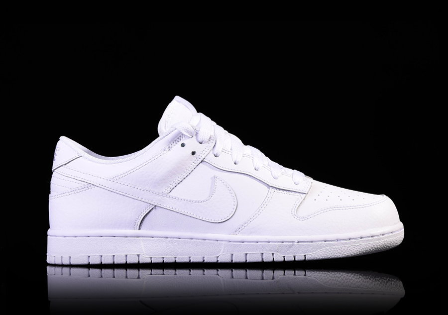 dunk low white