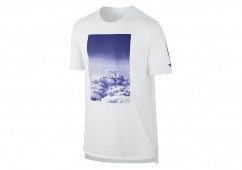 NIKE HOOP HEAVEN DRY TEE WHITE DEEP NIGHT