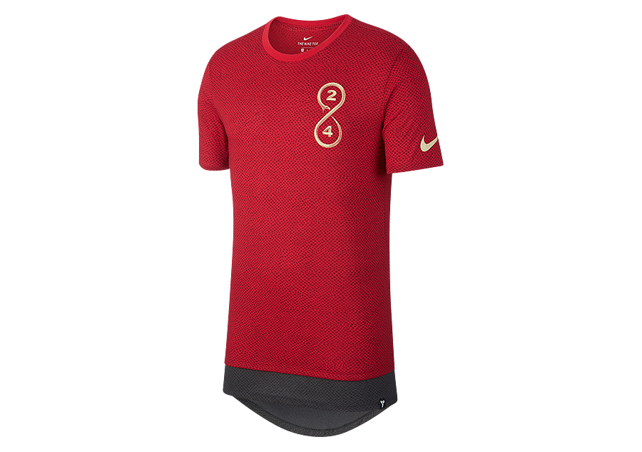 red kobe shirt