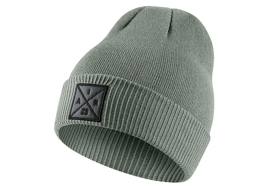 NIKE AIR JORDAN P51 KNIT BEANIE WITH EMBROIDERY DARK
