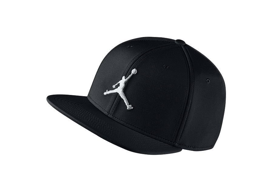 NIKE AIR JORDAN JUMPMAN SNAPBACK HAT BLACK WHITE price €22.50 ...