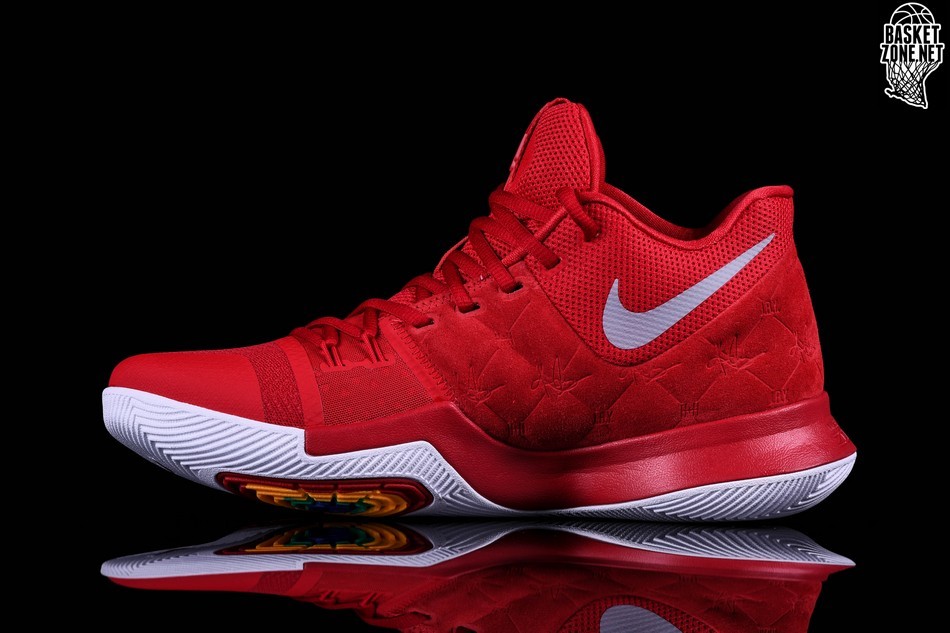 kyrie 3 red suede price