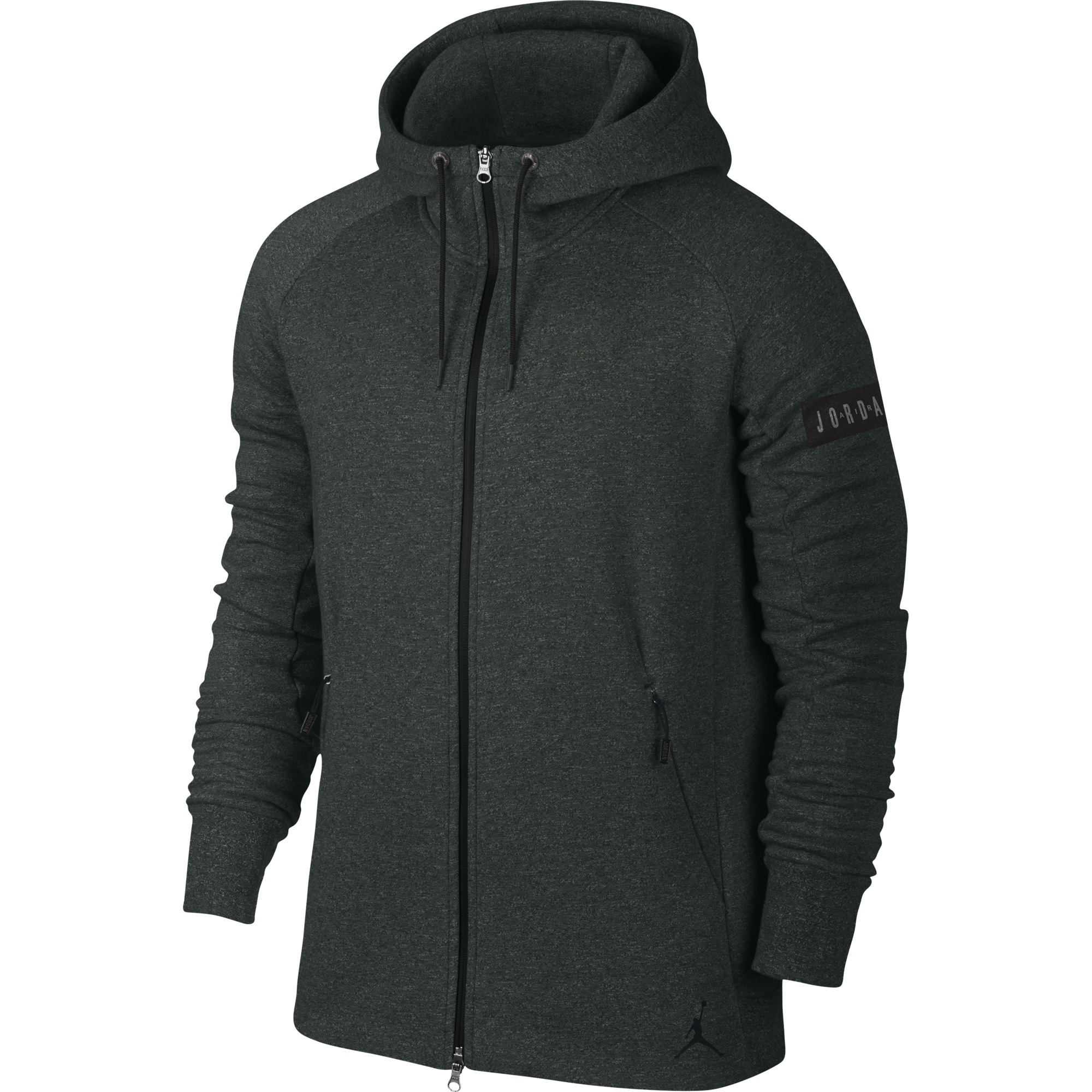 JORDAN ICON FLEECE HOODY GROVE GREEN