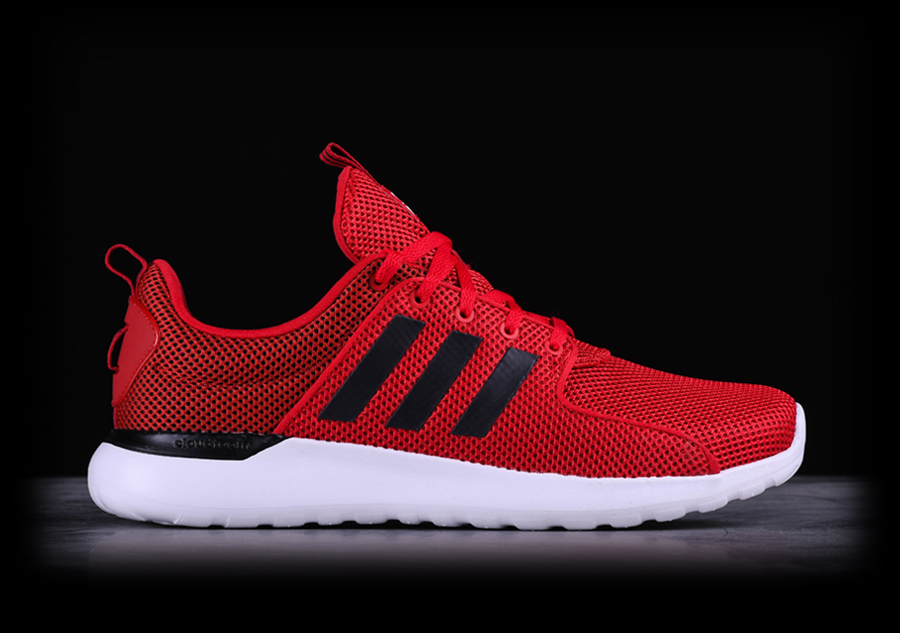 red adidas cloudfoam shoes