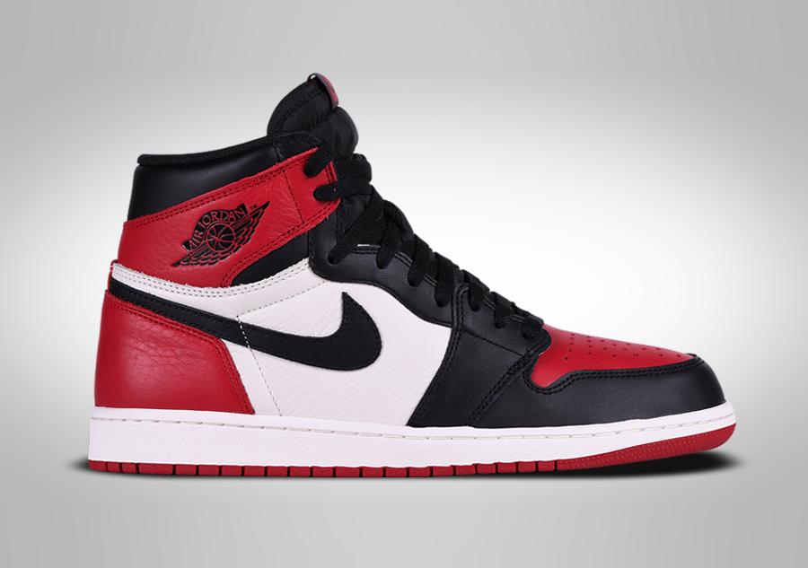 jordan 1 bred toe 2016