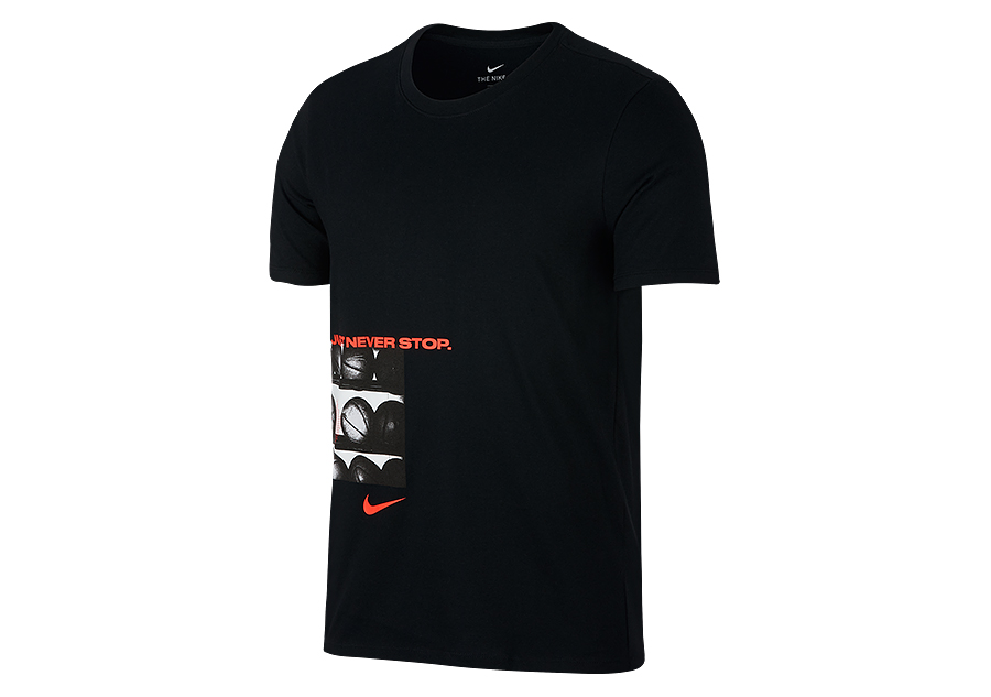 Buy Nike Men's Dry Graphic Pointguard Basketball T-Shirt, (White/Red XXL)  at