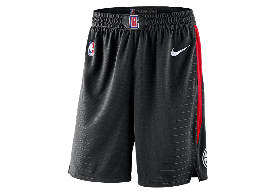 Clippers hot sale shorts black