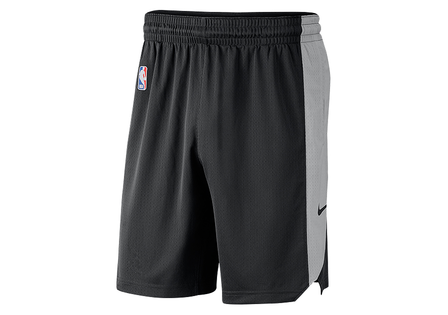 NIKE NBA SAN ANTONIO SPURS PRACTICE SHORTS BLACK price €42.50 ...