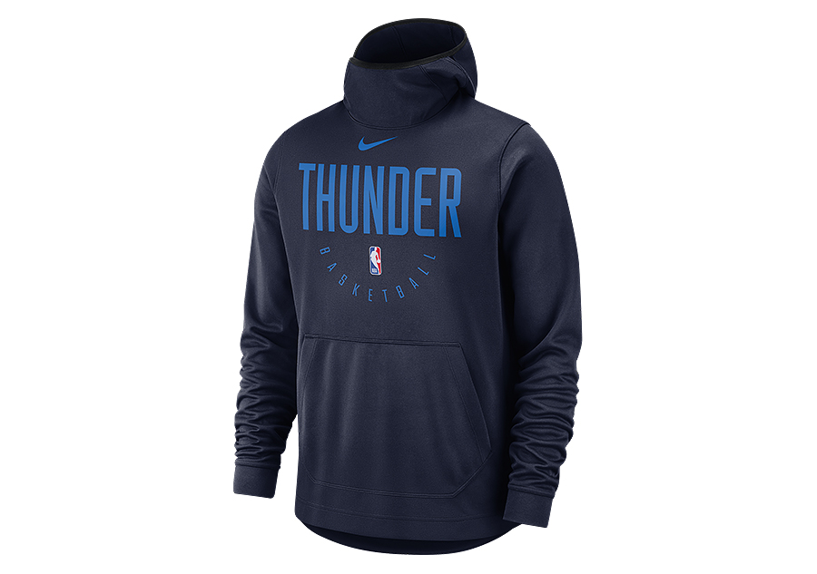 Type Hoodies Nike NBA Oklahoma City Thunder Therma Flex Showtime Hoodie