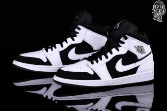 Nike Air Jordan 1 Retro Mid Tuxedo Price 102 50 Basketzone Net