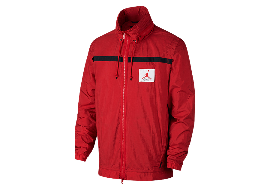 NIKE AIR JORDAN WINGS OF FLIGHT WINDBREAKER GYM RED price 92.50 Basketzone