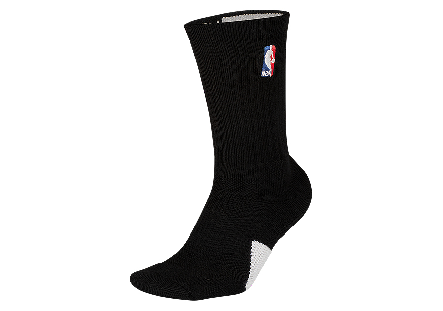 Jordan NBA Crew Socks Size S Black