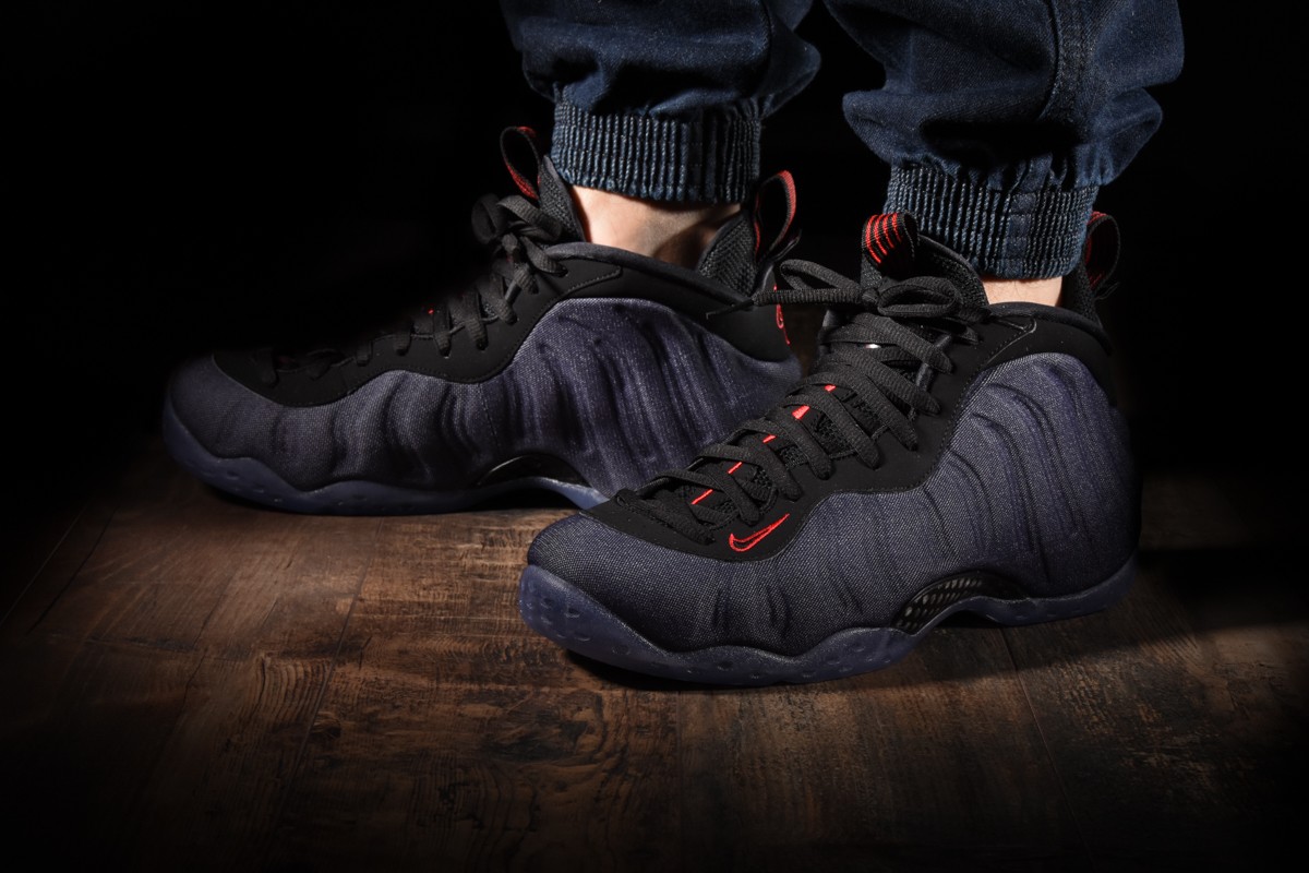 NIKE AIR FOAMPOSITE ONE DENIM