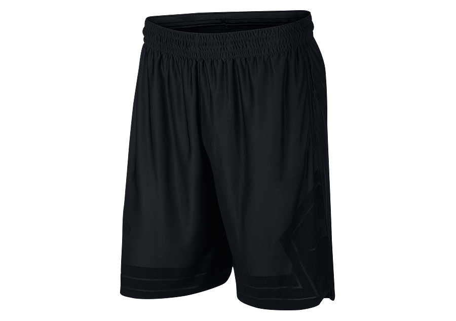 black jordan dri fit shorts