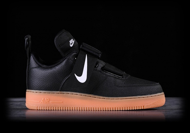 air force 1 utility low black