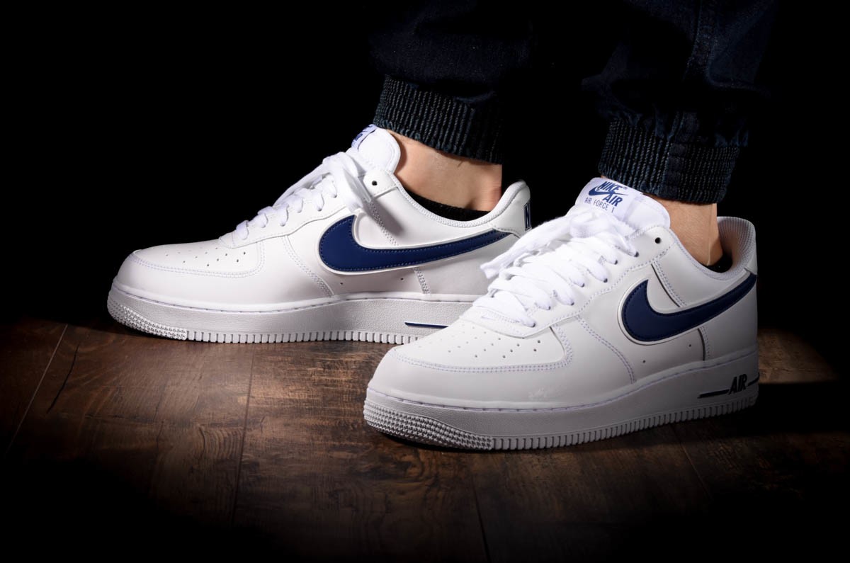 Nike air force 1 '07 white/deep royal new arrivals