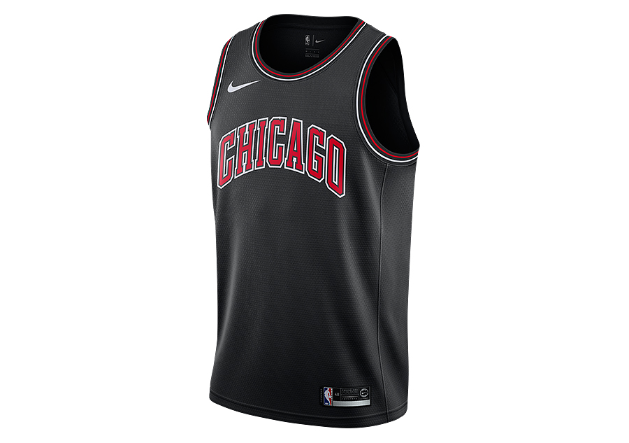 NIKE NBA CHICAGO BULLS SWINGMAN JERSEY BLACK price €57.50 | Basketzone.net