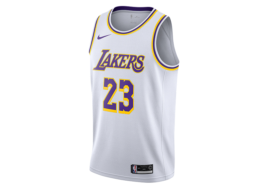 lakers white jersey lebron