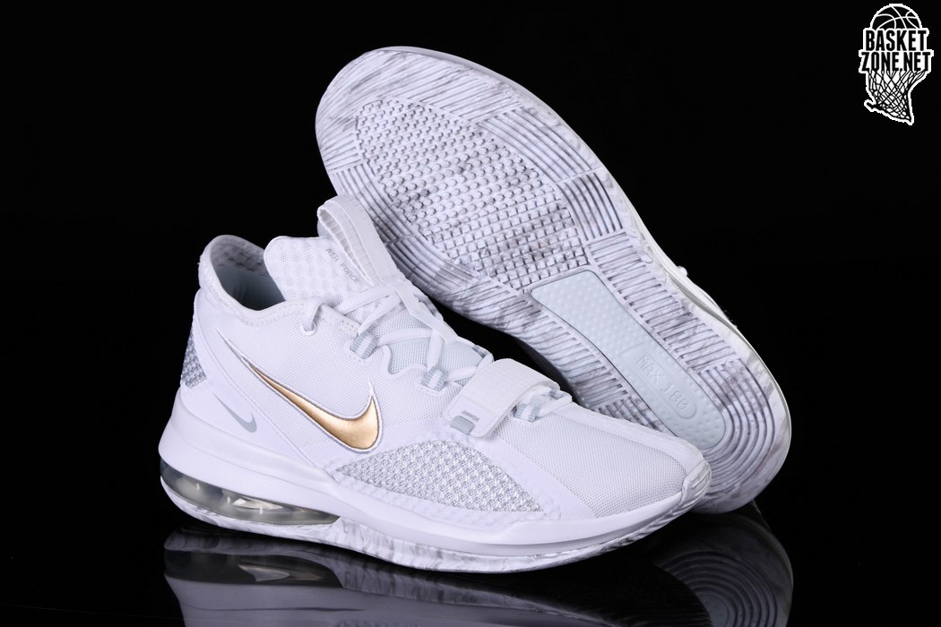 nike air force max low white