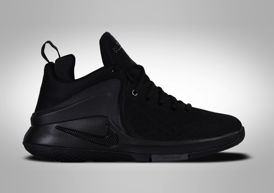 Nike lebron witness black best sale