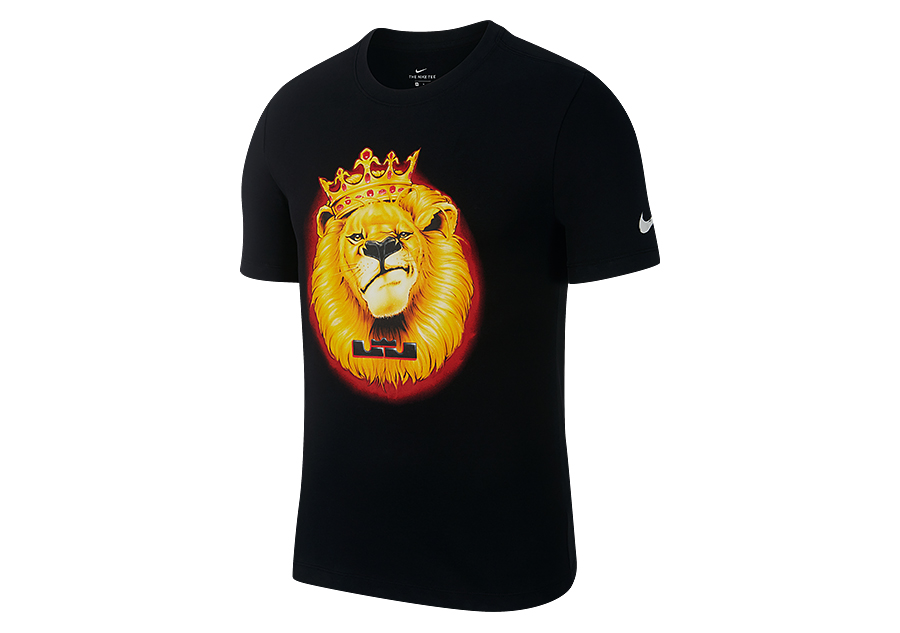 nike lebron james lion t shirt