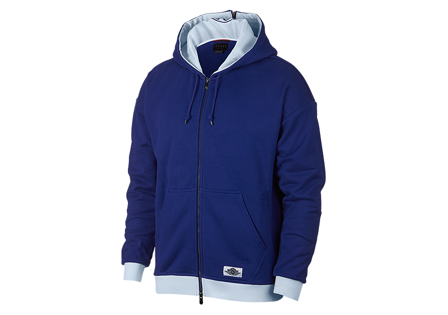 air jordan blue hoodie