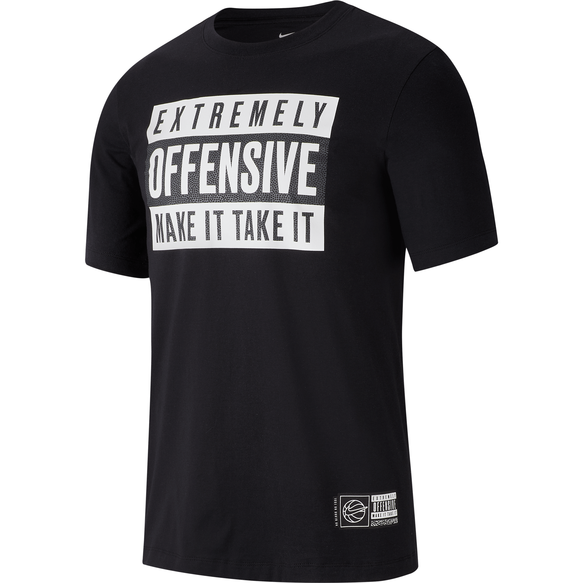 NIKE 'EXTREMELY OFFENSIVE' VERBIAGE TEE BLACK