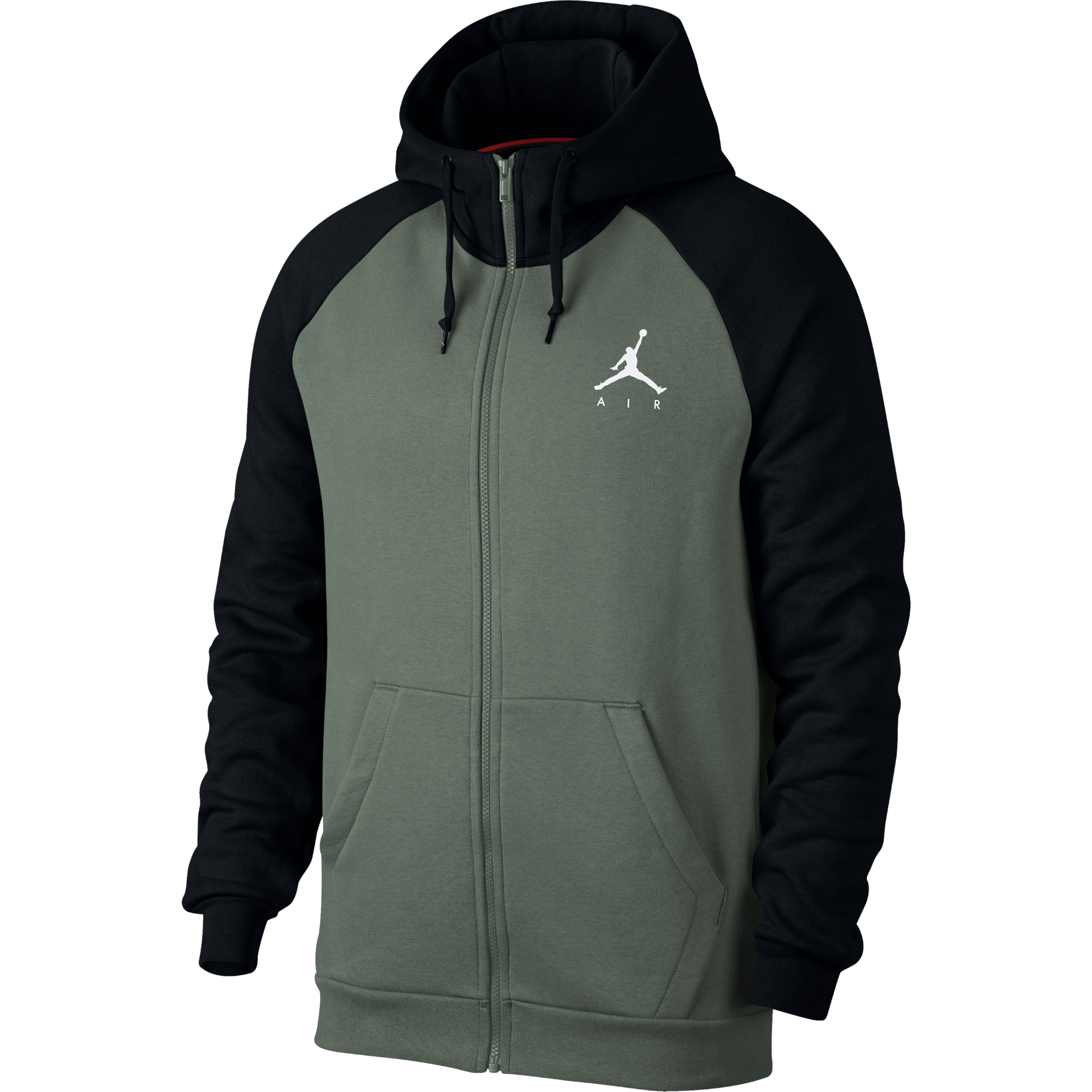 NIKE AIR JORDAN SPORTSWEAR JUMPMAN FLEECE HOODIE VINTAGE LICHEN for 60.00 kicksmaniac