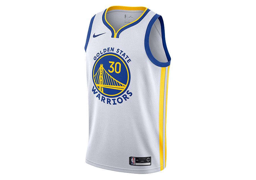 Official Golden State Warriors Stephen Curry '09-10' Road Swingman