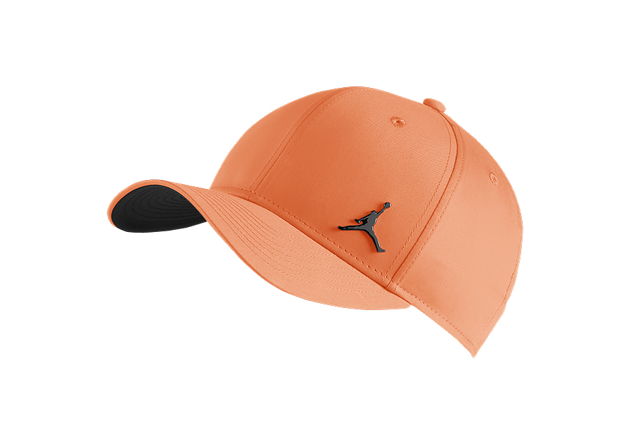 orange jordan hat
