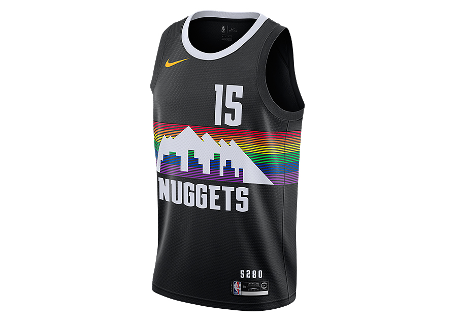 New NBA 2019-20 Detroit Pistons Team Issued Grey T-Shirt Nike XL