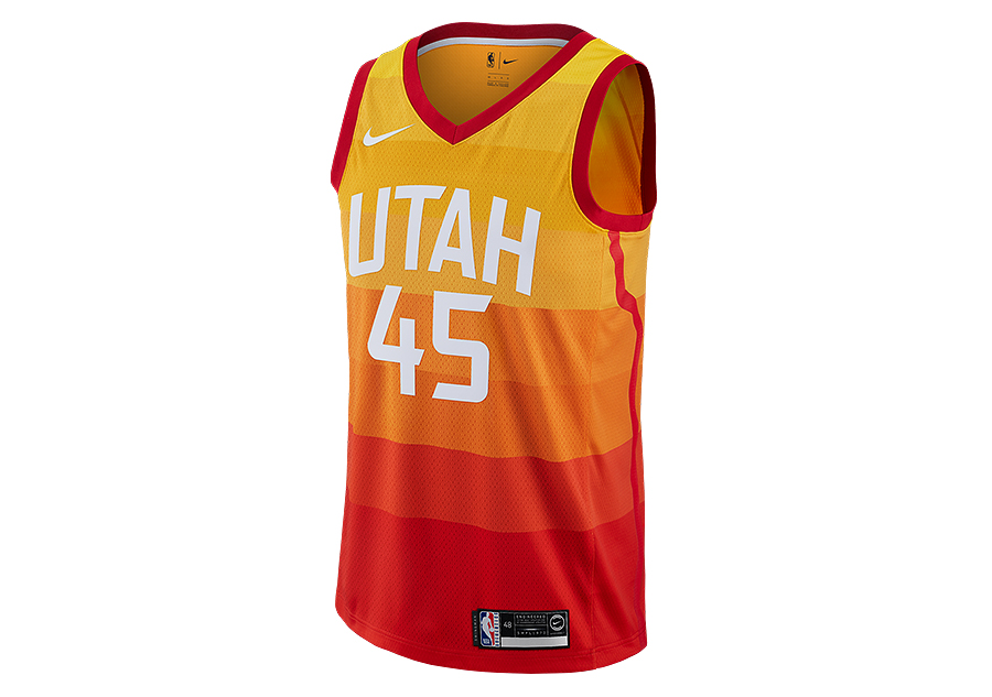 Nike NBA Utah Jazz Donovan Mitchell Dri-FIT City Edition Men's T-Shirt  AJ4648-728