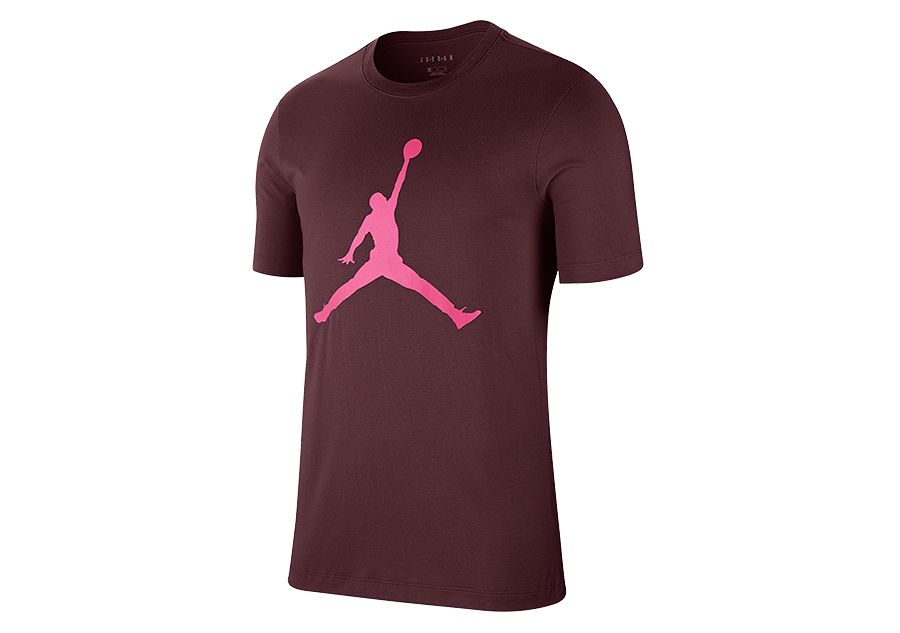 maroon jordan shirt