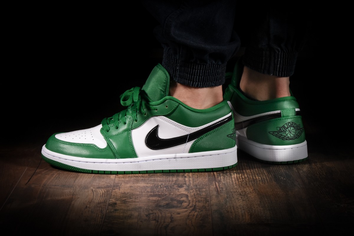 nike jordan 1 green low