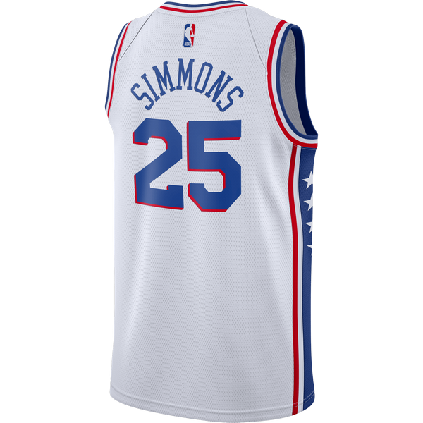 NIKE NBA PHILADELPHIA 76ERS BEN SIMMONS CITY EDITION SWINGMAN