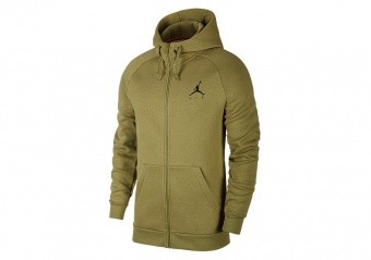 green air jordan hoodie