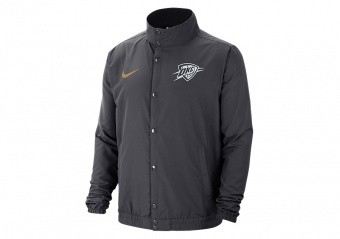 NIKE NBA OKLAHOMA CITY THUNDER JACKET ANTHRACITE