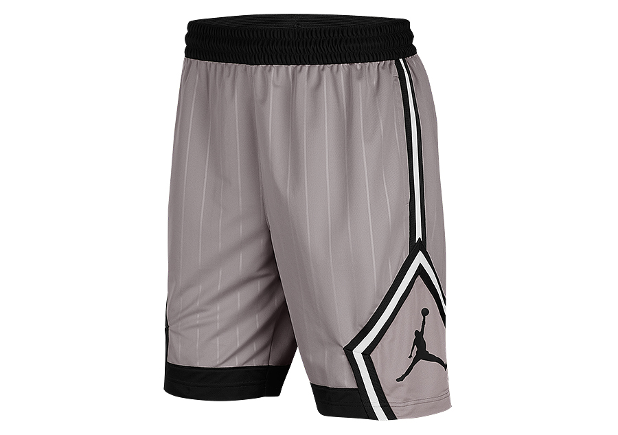 gray jordan shorts