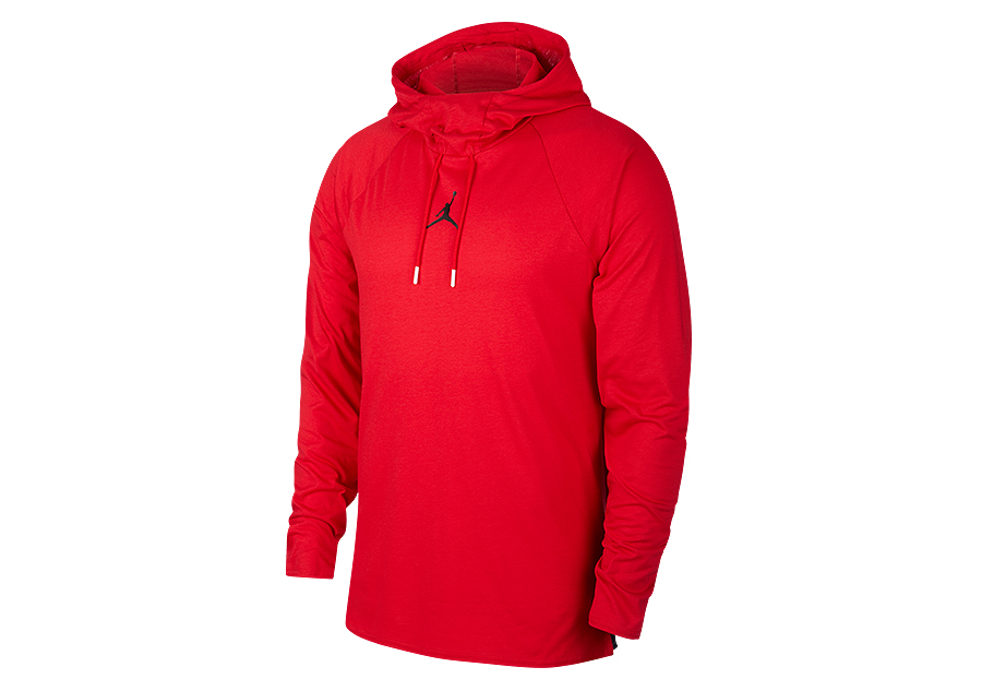 red dri fit hoodie