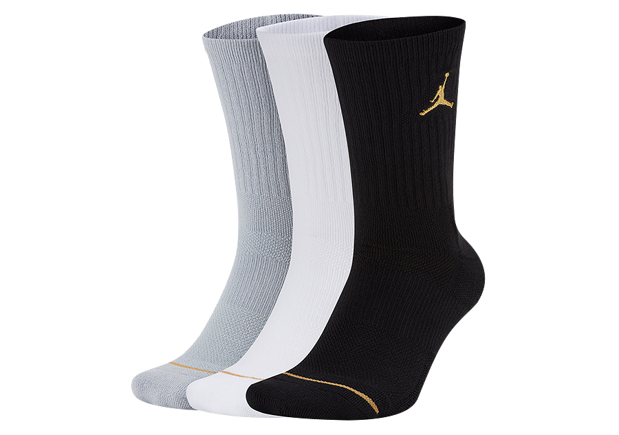 black air jordan socks
