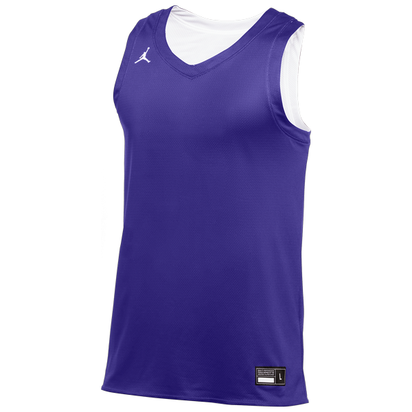 NIKE AIR JORDAN PRACTICE BASKETBALL JERSEY PURPLE