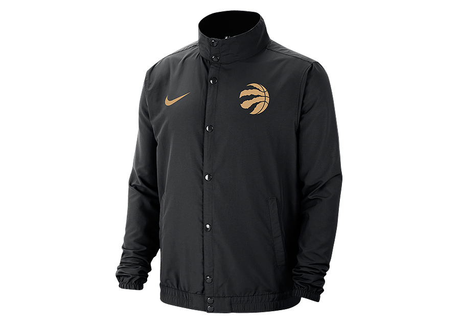 NIKE NBA TORONTO RAPTORS CITY EDITION LIGHTWEIGHT JACKET BLACK price 77.50 Basketzone