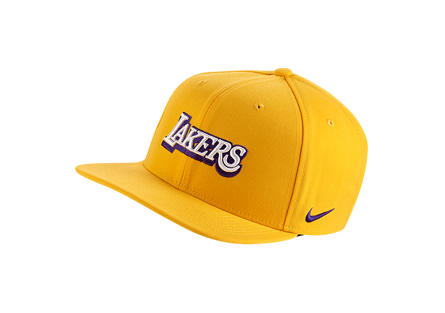 lakers nike hat