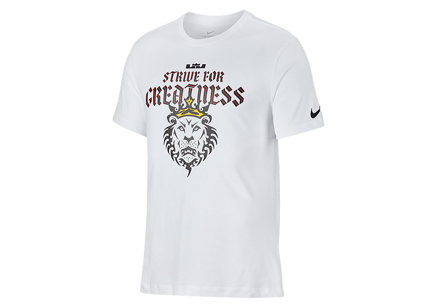 lebron strive for greatness t shirt