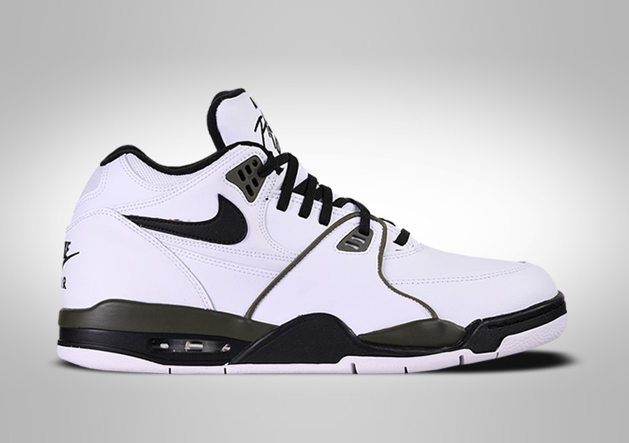 Nike Sportswear AIR FLIGHT 89 - High-top trainers - white/dark