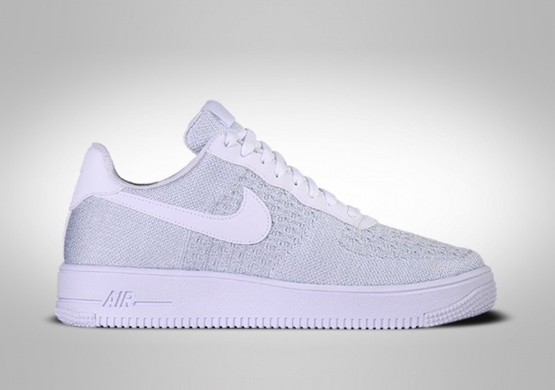 nike air force 1 low flyknit white