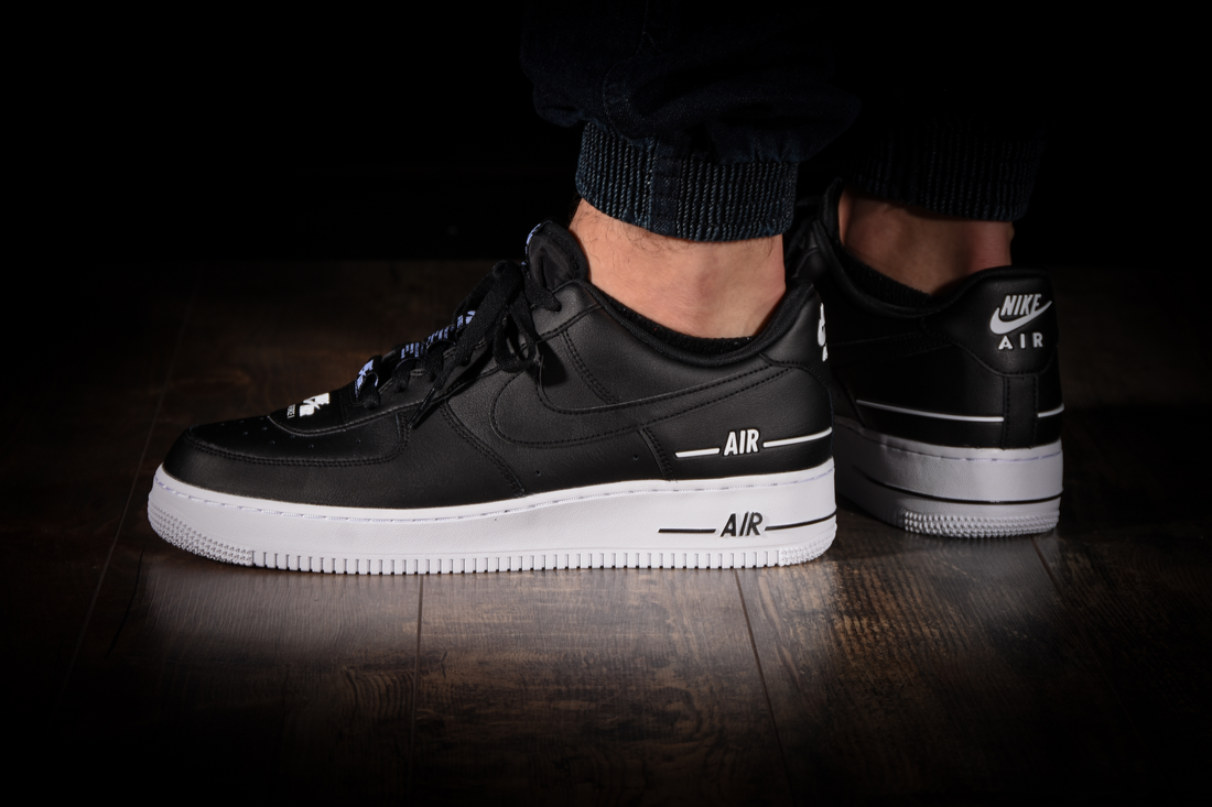 nike air force 1 lv8 low black and white