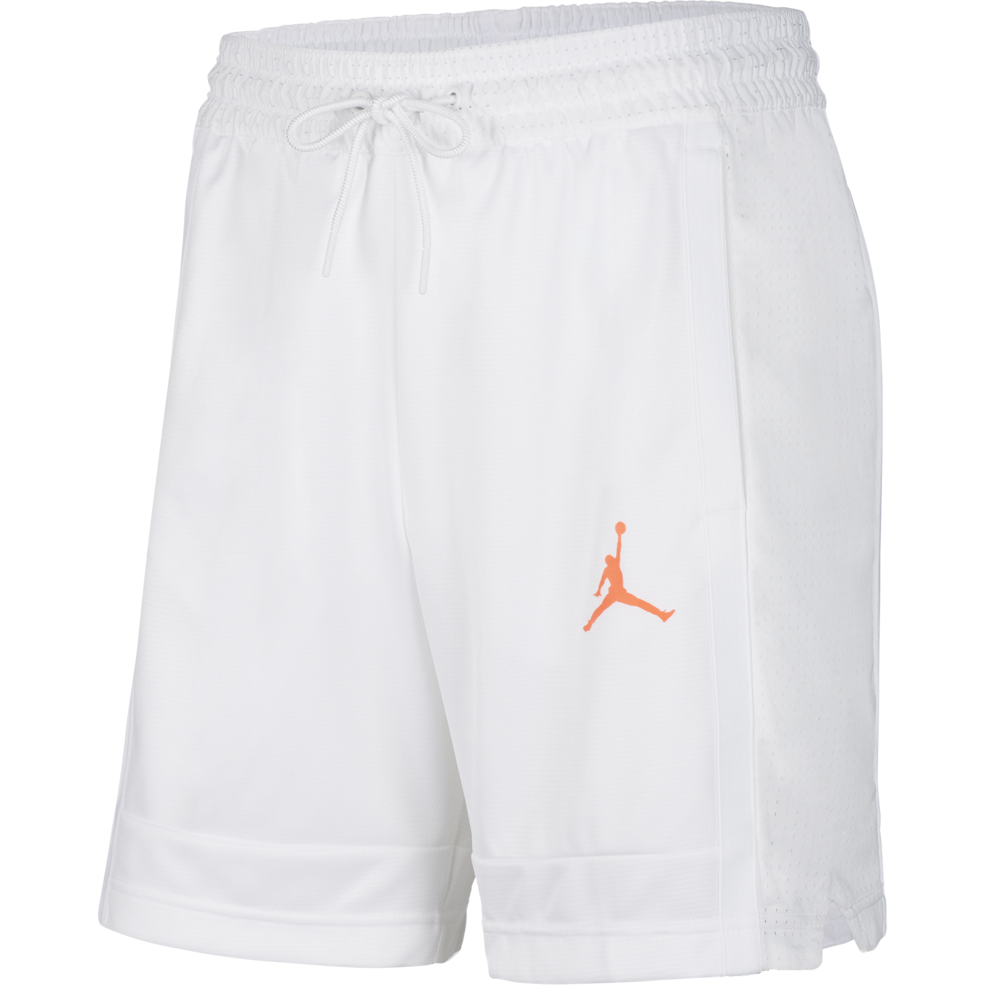 NIKE AIR JORDAN BASKETBALL SHORTS WHITE