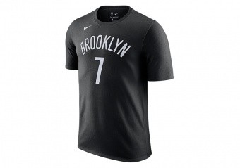 NIKE NBA BROOKLYN NETS KEVIN DURANT TEE BLACK